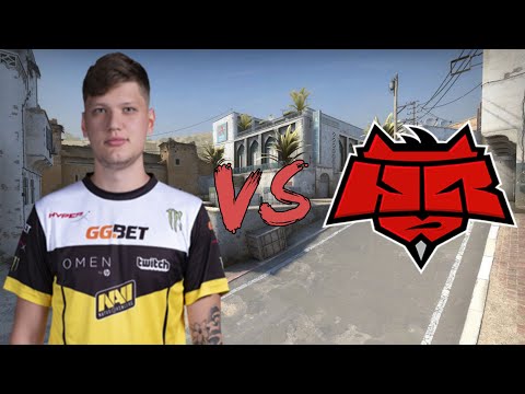 CSGO: POV Na'Vi s1mple vs HellRaisers (25/7) dust2 @ EPICENTER 2018