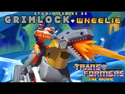 Stop Motion Review 126 - SS86 Grimlock and Wheelie