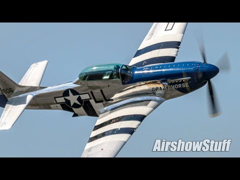 P-51 Mustang Aerobatics - Lee Lauderback - Sun 'n Fun 2021