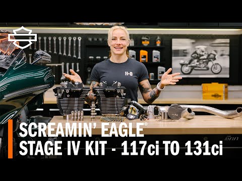 Harley-Davidson Screamin' Eagle Stage IV Kit 117ci to 131ci Overview