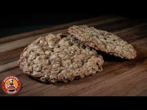Easy Chewy Plain Oatmeal Cookies Recipe -  With The Kraftsman KM50 Stand Mixer