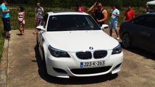 preview picture of video 'Prvi Tuzlanski Street Race Show 402m BMW M5 SOUND'