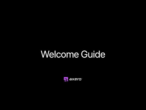 Welcome Guide — Axero Solutions Intranet