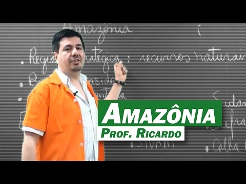 Thumbnail da aula: Amazônia: Ocupação, Desenvolvimento e Desafios Atuais