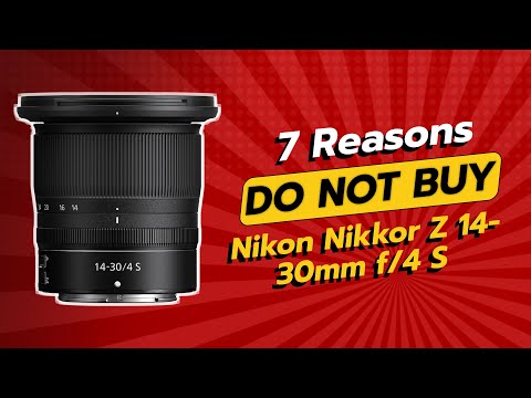 DON'T BUY Nikon Nikkor Z 14-30mm f/4 S Before Watching THIS! 😱 (7 Reasons)