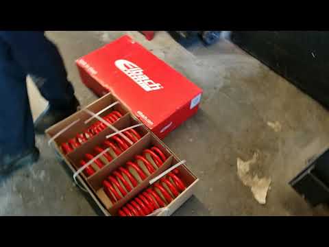 Eibach sportsline lowering springs on a Chrysler 300s