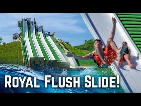 America's Most Extreme Water Slide: Royal Flush | BSR Cable Park