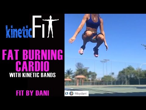 Fat Burning Cardio workout with Kinetic Bands Fit By Dani