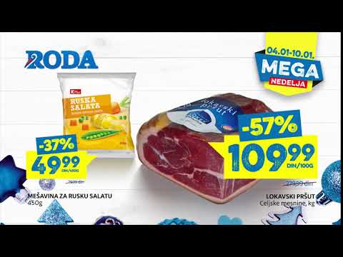 Roda I Mega nedelja 4.01 - 10.01.2019.