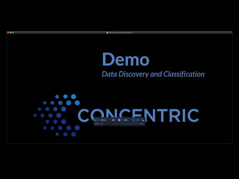 Semantic Intelligence Demo: data discovery and classification