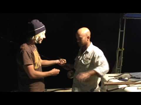 Human hair fly fishing.wmv