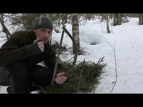 The wood splitting bush saw - DIY