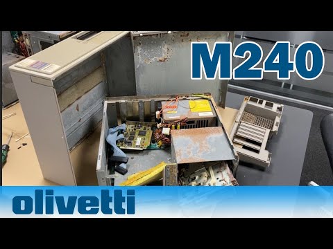 Olivetti M240 8086 - 3 x Rusty Computers - Part 1