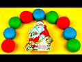 Play-Doh Kinder Surprise Christmas Eggs ...