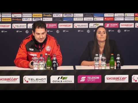 Die Pressekonferenz vor dem Heimspiel gegen den FC Energie Cottbus (18.Spieltag)