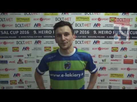 9. HFC 2016 - Wywiad z Maciej Piwowarczyk (Marmota) po meczu z Irex Gaz Chorzów
