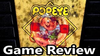 Popeye Atari 8-Bit 400/800 XL/XE Computer Game Review The No Swear Gamer Ep 582