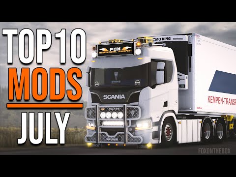 TOP 10 ETS2 MODS - JULY 2021 | Euro Truck Simulator 2 Mods
