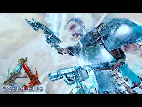 NEARLY WIPED BEFORE WE GOT TEK TURRETS - Crystal Isles (Official Small Tribes) - EP 4/?