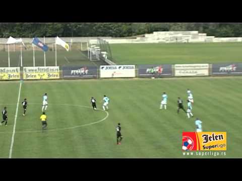 JSL 2013/14: 1.Kolo Rad - Čukarički 0:1 (0:1)