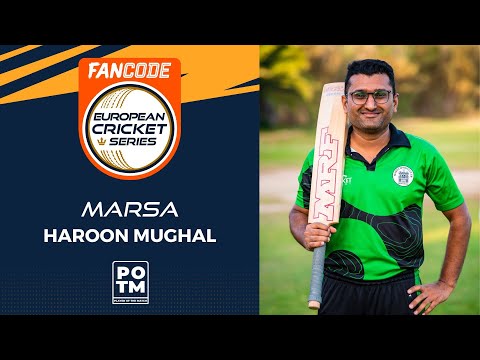 POTM: H.Mughal - Match 16 - MAR vs BBL | Highlights | FanCode ECS Malta, 2022 Day 4 | ECS22.642
