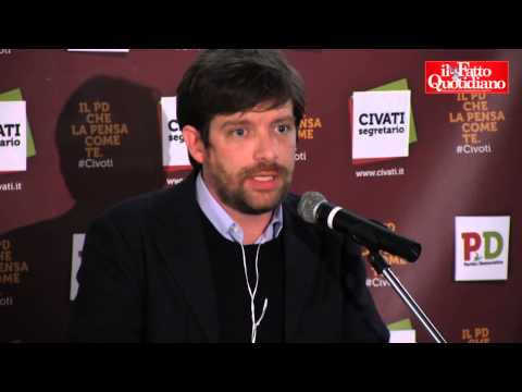 Primarie Pd, Civati: "Onore a Renzi"