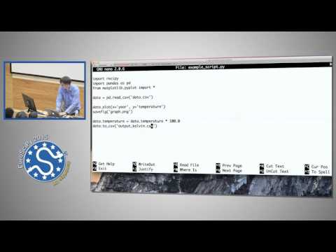 ReciPy Effortless Provenance Tracking for Python | EuroSciPy 2015 | Robin Wilson