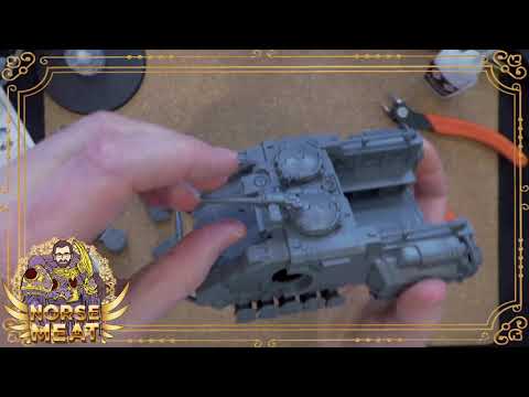 Hovering Metal Boxes - finishing the Impulsor build on Warhammer 40k Wednesday!