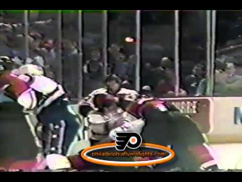 072 Feb 7, 1991 Brawl Philadelphia Flyers vs Washington Capitals