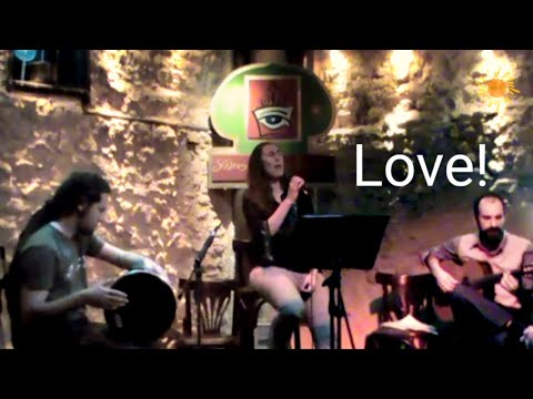 "Tempo de amor" by Brazz trio, Athens 26 March 2012