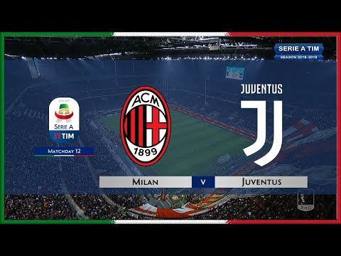 Serie A 2018-19, g12, AC Milan - Juventus