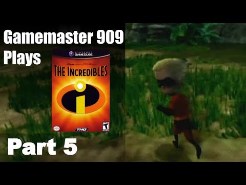 Gamemaster 909 Plays The Incredibles (Video Game): Part 5 - Finding Mr. Incredible/100 Mile Dash