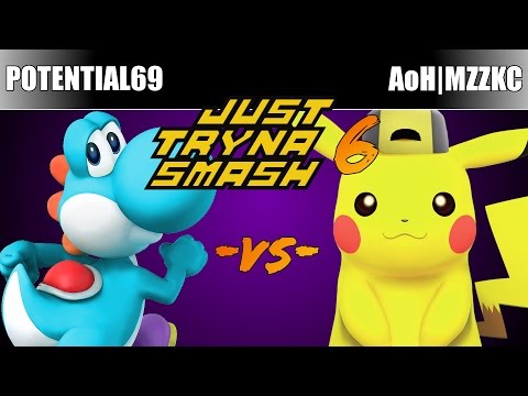 JTS6 Potential 69 (Yoshi) vs AoH|Mzzkc (Pikachu) Round 1 Losers