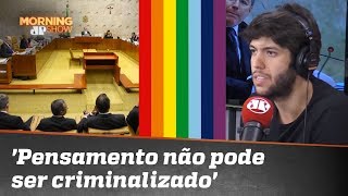 Caio sobre Homofobia: ‘Pensamento não pode ser criminalizado’