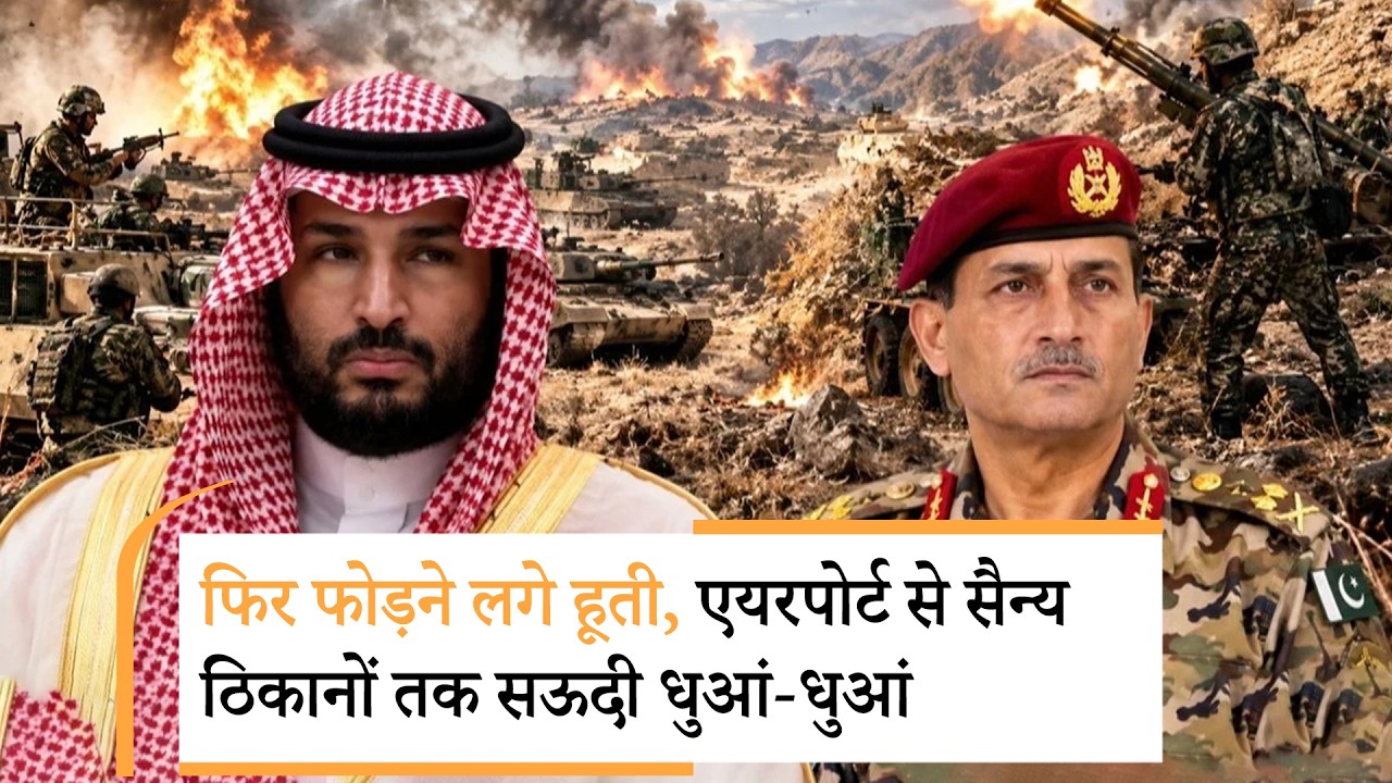 Houthi Attack On Saudi Arabia | एयरस्ट्राइक का बदला, अंसारुल्लाह ने खालिद एयरपोर्ट से लिया