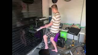 Funny Feeling by Steve Hackett Excerpt on keys