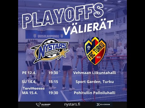 T16 SM-sarja - välierä - Nystars - FBC Turku - Vehmaan LH - 12.4.2024