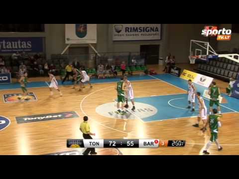SportoTV.lt: BBL „TonyBet" - „Barons/Kvartals" 2014-02-15