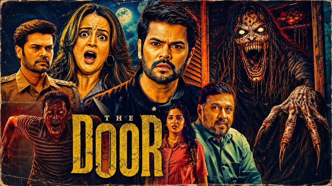 THE DOOR (2025) 💀 Latest Horror Thriller South Movie Hindi Dubbed | Bhavana Ganesh Jaya