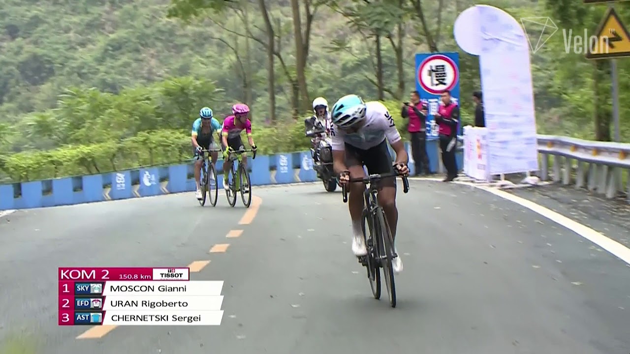 Gianni Moscon vince al Tour of Guangxi 2018