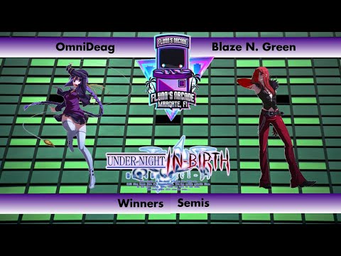 Flynn's Arcade 076 Winners Semis - OmniDeag (Eltnum) vs Blaze N. Green (Carmine) Under Night Exe