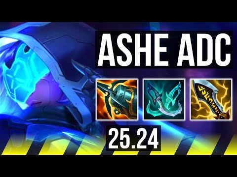 ASHE & Rell vs JHIN & Pyke (ADC) | KR Master | 25.24