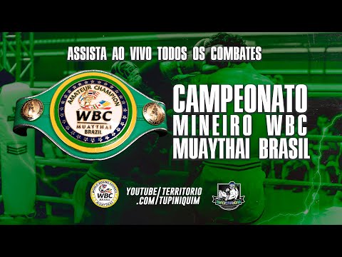 Campeonato Mineiro Amador WBC MuayThai Brasil