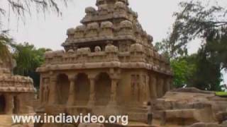 The Five Monoliths at Mahabalipuram, Chennai