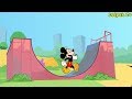 Mickey Mouse Clubhouse Skating Adventure Finger Family Song