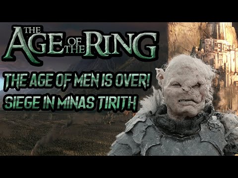 BFME 2 ROTWK Age of The Ring 5.1 "Siege in Minas Tirith"