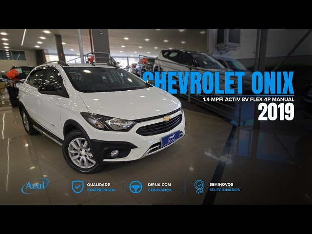 Vídeo CHEVROLET ONIX 1.4 MPFI ACTIV 8V FLEX 4P MANUAL