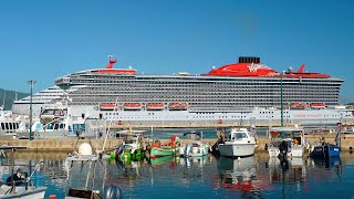 🚢  Virgin Voyages Mediterranean Cruise  | Timelapse [4K UHD]