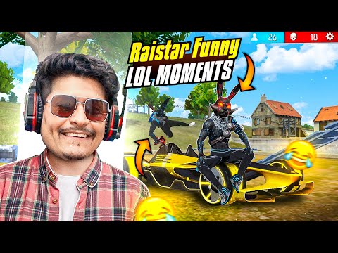 Raistar Funny 🤣 Lol पोपट Moments Must watch - Free Fire Max