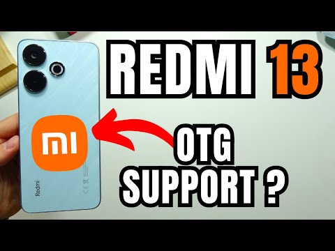 Does Redmi 13 support OTG?